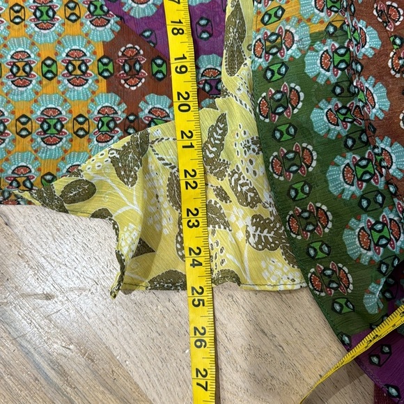 Zara Multicolor Patterned Blouse - Picture 10 of 10